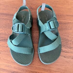 Chaco Kids Forest Green Sandals